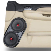 Custom Speaker Pods Dual 8″ for Front Door 07-09 GM Full Size Truck Upper Handle Speaker Pods