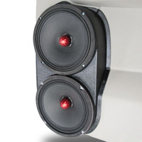 Custom Speaker Pods Dual 8″ for Rear Door 07-14 GM Full Size Truck Upper Handle Speaker Pods Custom Speaker Pods