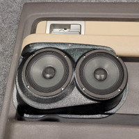 Custom Speaker Pods Dual 6-1/2″ for Rear Door 09-14 Ford F-150 Crew Cab Speaker Pods Custom Speaker Pods