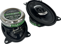 SHCA - C462 4x6" 2-way Coaxial Speakers (Pair) With Glass Fiber Cone and Pivoting Tweeter Sky High Car Audio