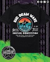 SHCA Big Drain Wave Surfing Competition T-Shirt Sky High Car Audio