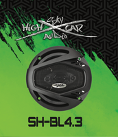 Sky High Car Audio BL4.3 4" Coaxial 3 Ohms