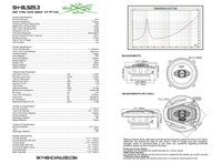 Sky High Car Audio BL525.3 5.25" Coaxial 3 Ohms Sky High Car Audio