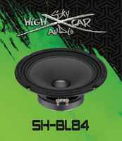 Sky High Car Audio SH-BL84 8" 4 ohm Midrange Loudspeaker