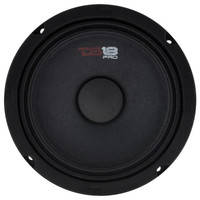 PRO GM6SE 6.5" MIDRANGE LOUDSPEAKER 8 OHM 480 WATTS SEALED BACK