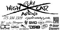 Sky high White Banner