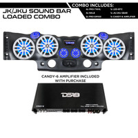 Jeep JK/JKU Loaded Sound Bar Combo