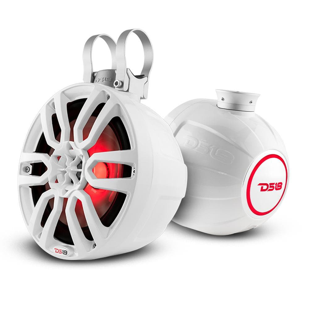 DS18 NXLPS8 HYDRO 8" Pod 375W Speaker with Integrated RGB LED Lights