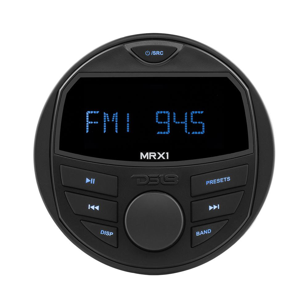 DS18 Marine Head Unit LCD Screen 4 volt preamp output, 4X40 Watts max