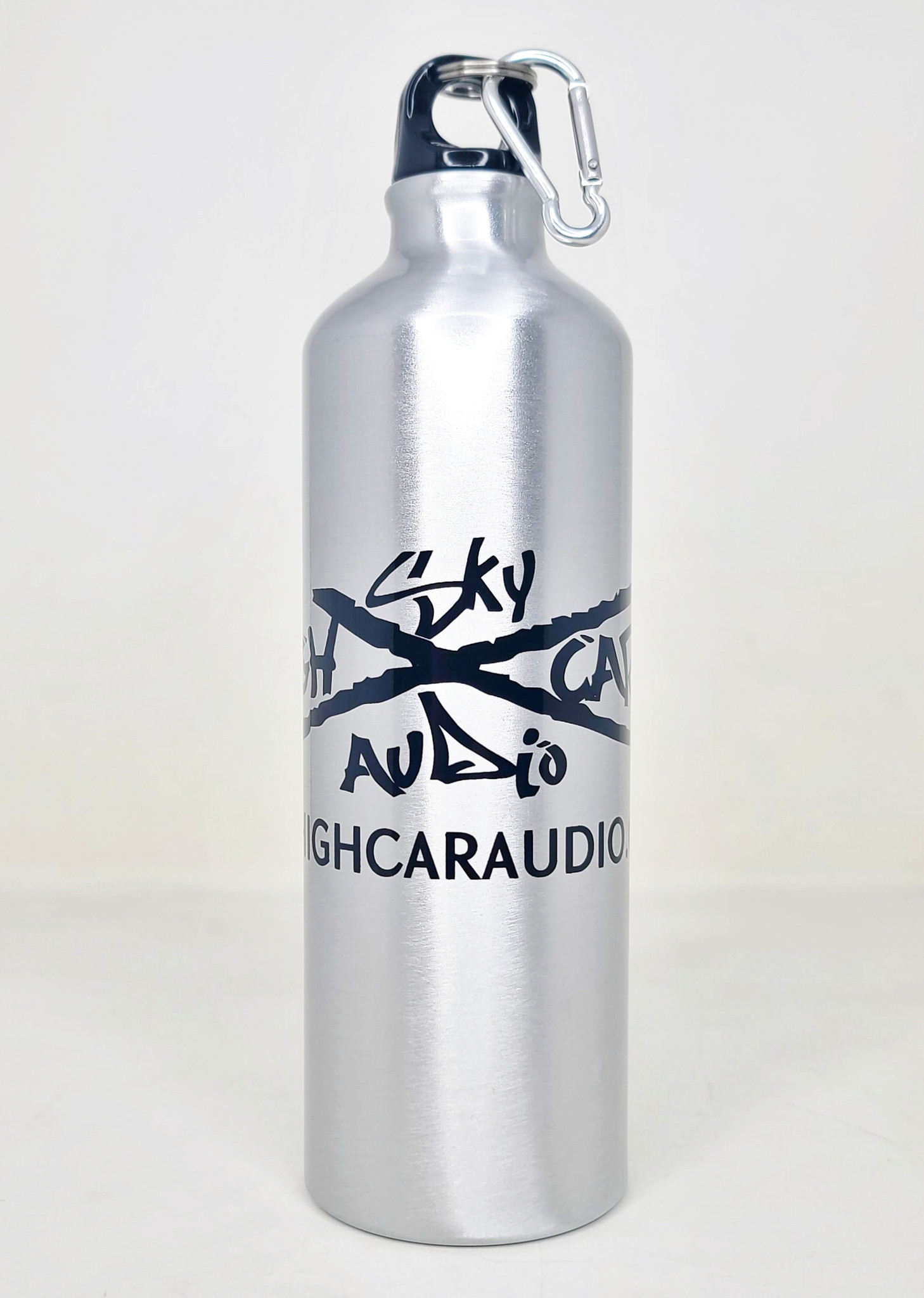 24 oz. Aluminum Water Bottle w/Carabiner