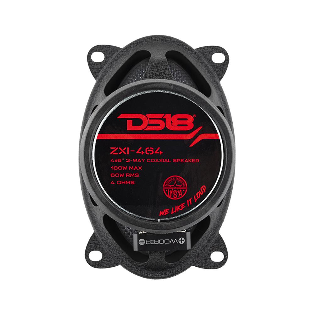 DS18 ELITE 4x6" 2Way Coaxial Speakers with Kevlar Cone 180 Watts 4
