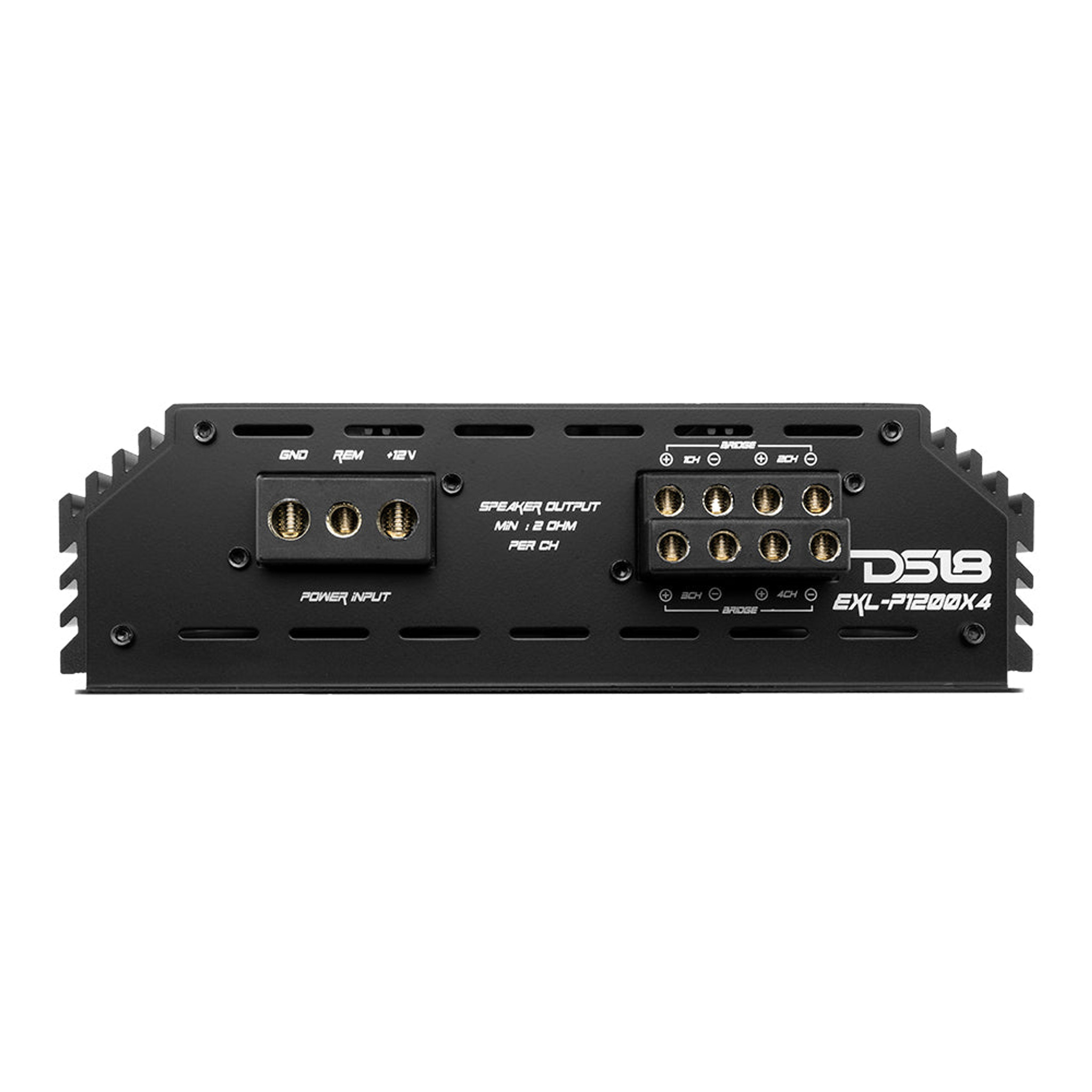 DS18 - EXL-P1200X4 4-Channel Class A/B Car Amplifier 200 x 4 Watts