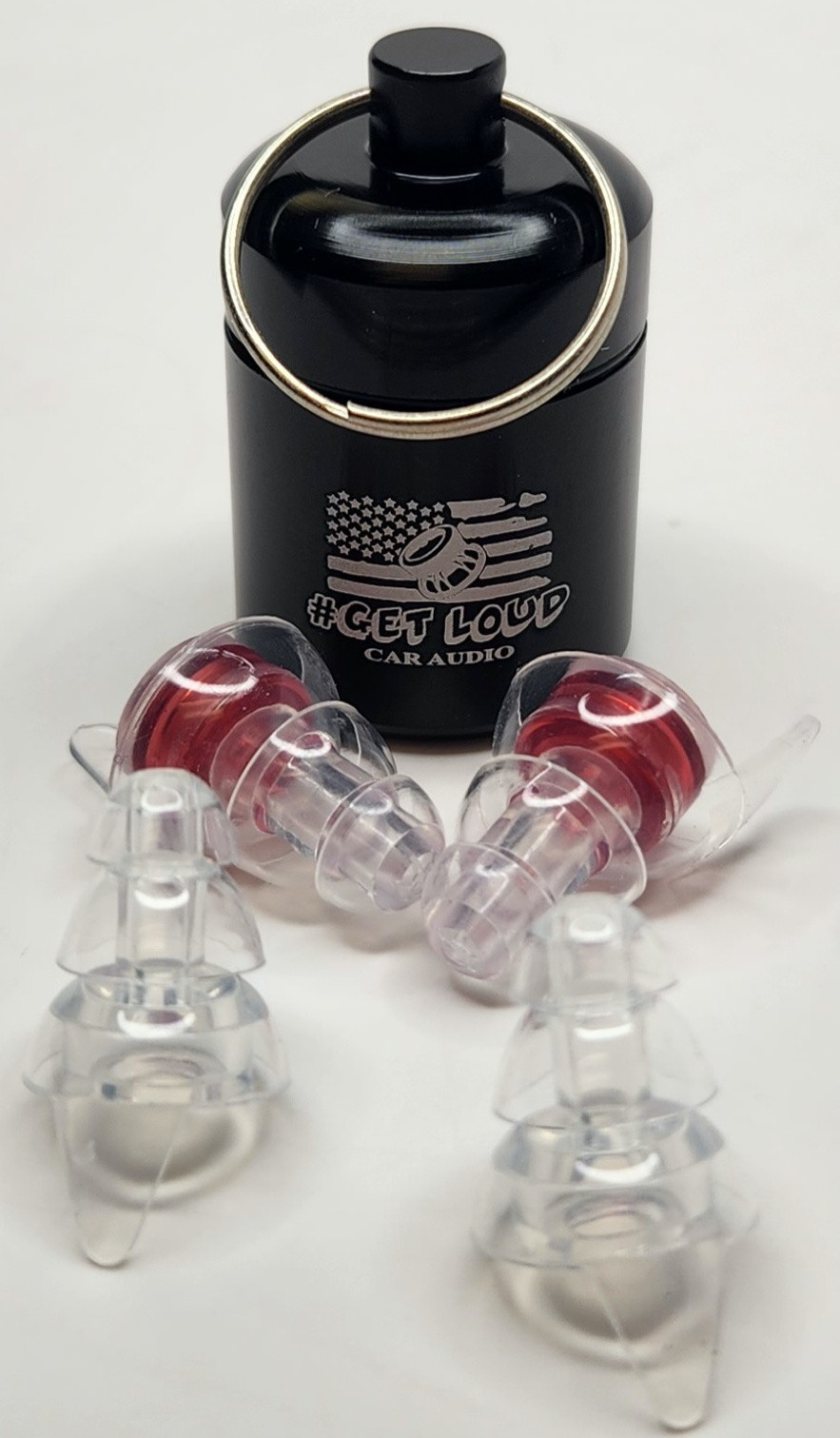 Sky High Car Audio Bass Blockers RED Sky High Car Audio