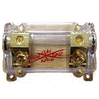 Sky High Car Audio 1/0 Gauge Waterproof ANL Fuse Holder (Set Screw)