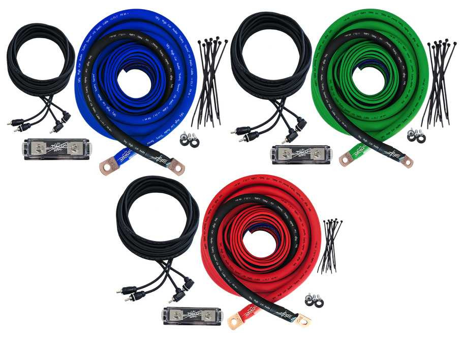 Sky High Car Audio CCA 1/0 E-Series Amp Kit - Foto 9