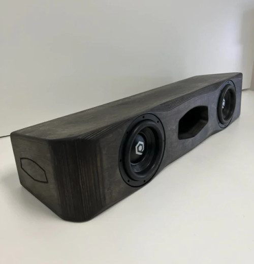 Gately Audio - FORD CREWCAB 2015 AND UP 2x 10” SUBWOOFER ENCLOSURE W/ BILLET SEAT LIFT