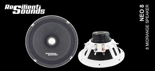 Resilient Sounds Neo 8" 250 RMS MIDRANGE SPEAKER