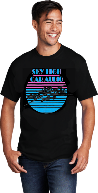 Sky High Car Audio Retro Shirt 