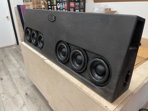 Gately Audio - FORD (1992-2007) 6x 6.5” SUBWOOFER ENCLOSURE BEHIND THE SEAT Gately Audio - FORD (1992-2007) 6x 6.5” SUBWOOFER ENCLOSURE BEHIND THE SEAT