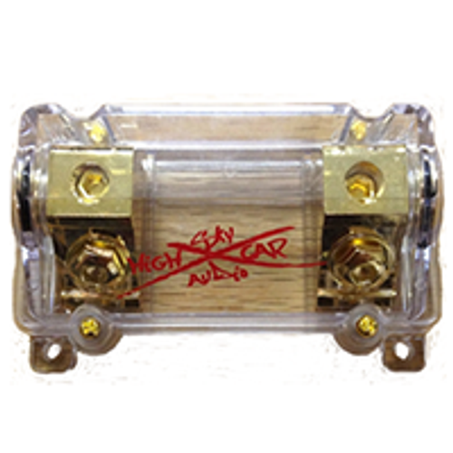 Sky High Car Audio 1/0 Gauge Waterproof ANL Fuse Holder (Set Screw)