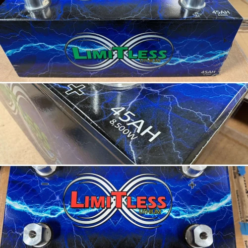 B-Stock Limitless Lithium 45ah with buss bars 