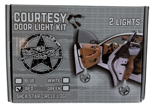 Sky High Car Audio Courtesy Door Light Kit Sky High Car Audio