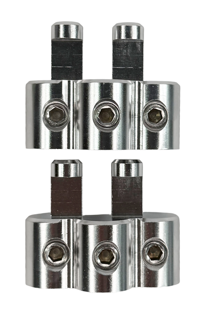 SHCA Dual Set Screw Amplifier Input Expansion Block Sky High Car Audio