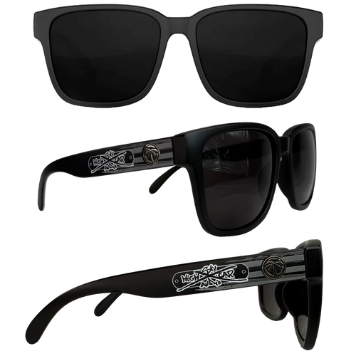 SHCA x Heatwave Apollo Sunglasses: Ultra Black Sky High Car Audio