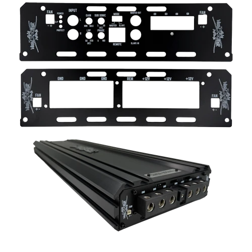 Sky High Car Audio Footless Amplifier End Caps 