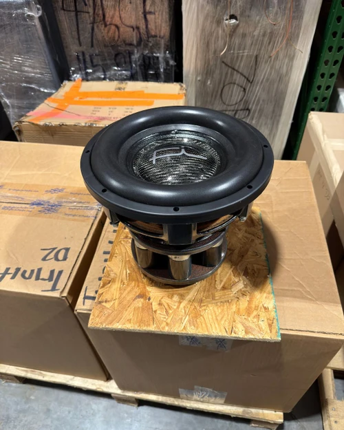 Open Box - Fi Car Audio - NEO 3.7 12" Subwoofer D2 ohm with Galaxy Basket Fi Car Audio