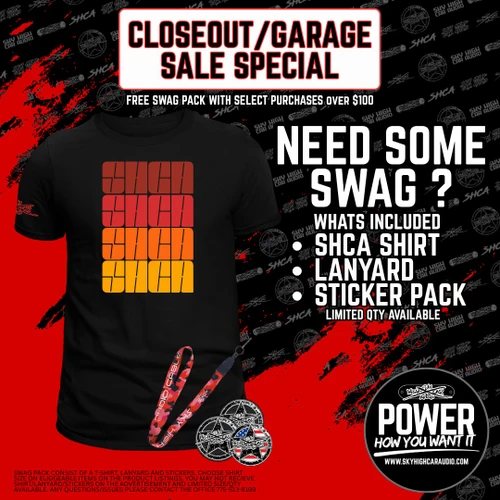 Sky High Car Audio Swag Pack