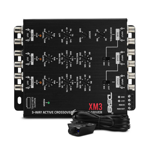DS18 XM3 CROSSOVER ACTIVE 3 WAY