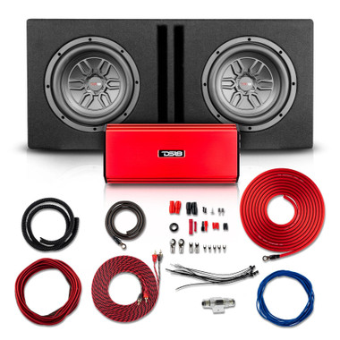 DS18 - LSE-210A Bass Package 2 x SLC-MD10 In a Ported Box with S