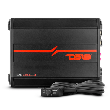 DS18 SXE-2500.1D Class D 1-Channel Monoblock Car Amplifier 800 x 1