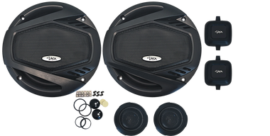 Sky High Car Audio SH-BL65C 6.5 2-Way Component Set 3 Ohm