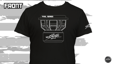 XL CHALLENGER RISING BASS TEE BLACK CHALLENGER / RISING BASS TEE