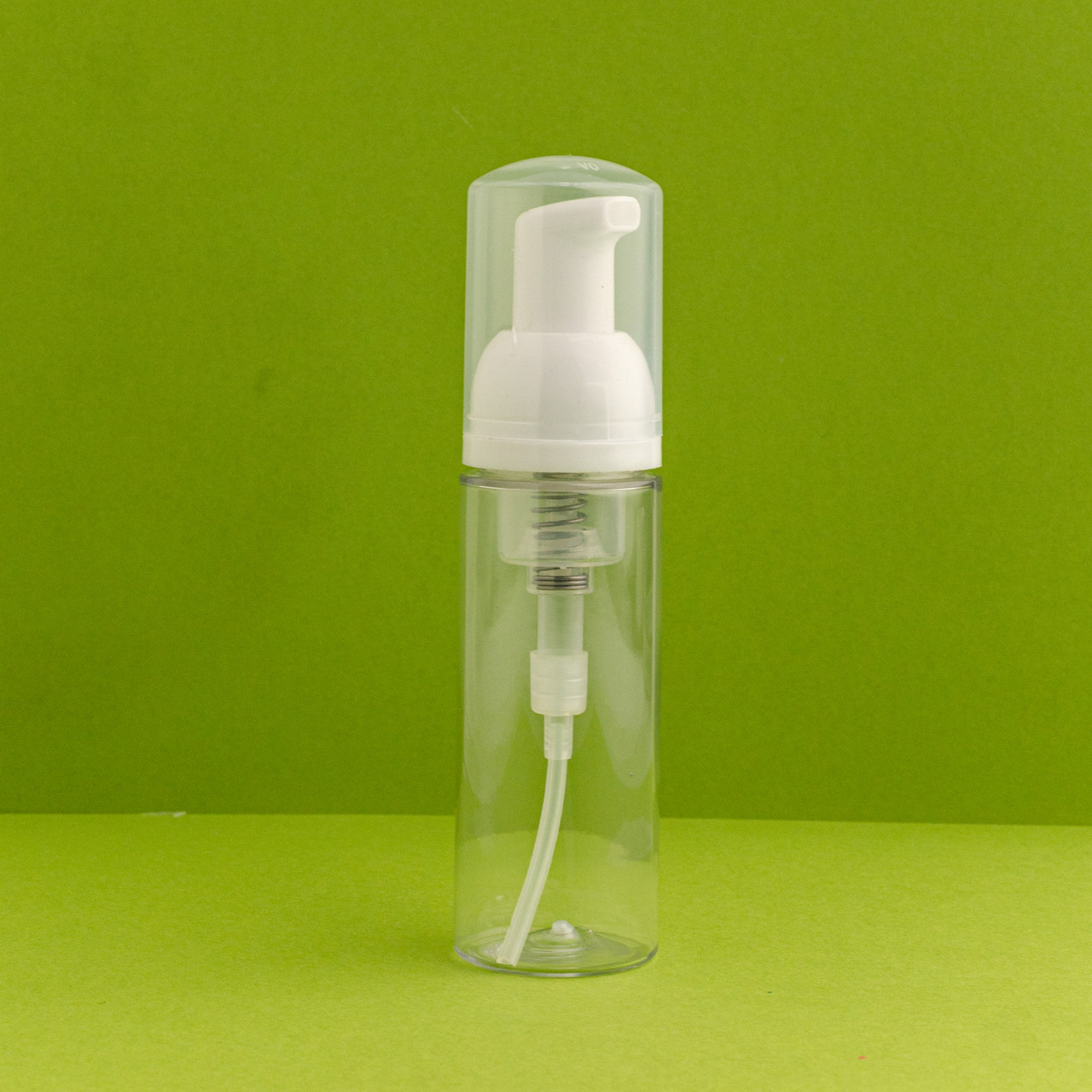 White Foaming Soap Bottle with Pump