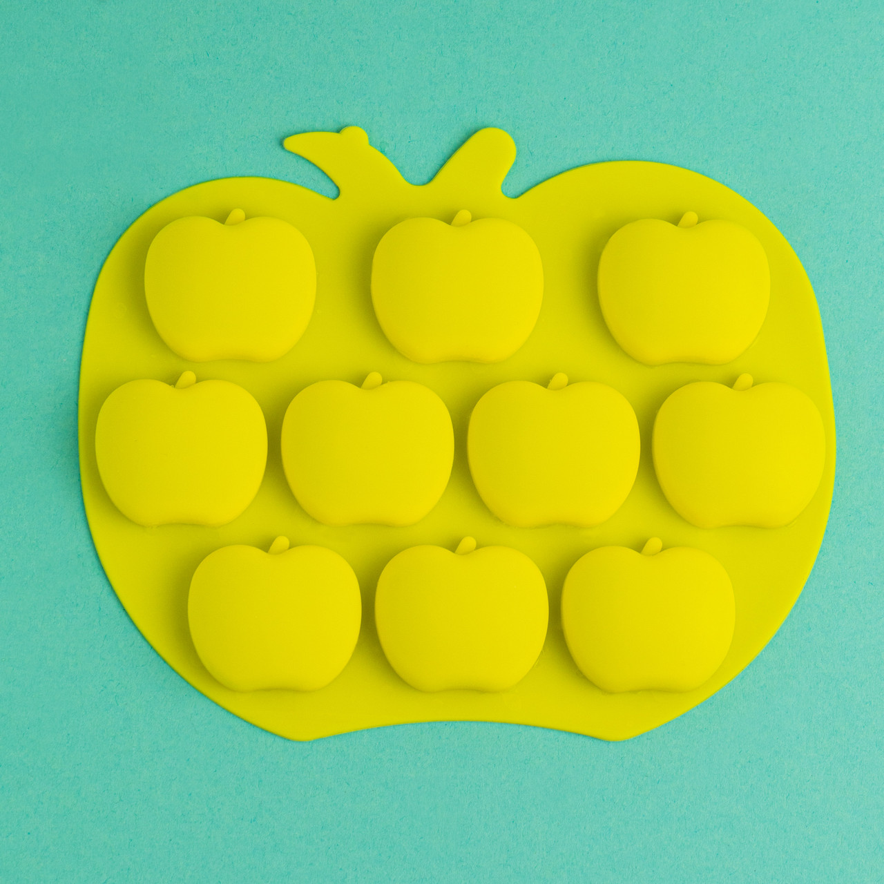 8pc Apple Slices Silicone Mold for Wax Melts, Candles