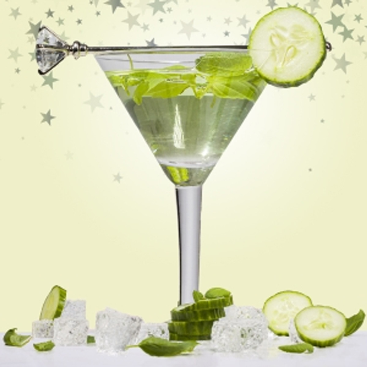 Cucumber Basil Mint Martini Fragrance Oil