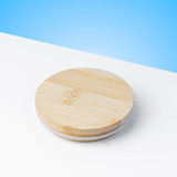 Bamboo Candle Jar Lid