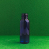 1 oz. Blue Plastic PET Bottles - Image