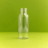 1 oz. Crystal Clear Plastic PET Bullet Bottle