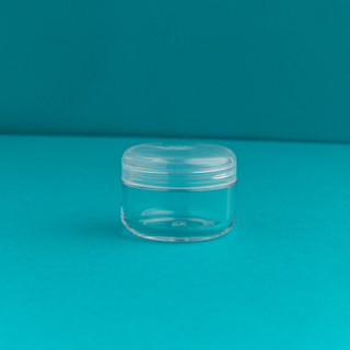 8 Oz SQUARE Clear JARS Empty Plastic Cosmetic Containers PET Jars with –  Grand Parfums II