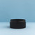 2 oz. Black Low Profile Plastic Cosmetic Jars - Image