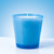 6 oz. blue tapered candle jar