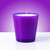 6 oz. purple tapered candle jar