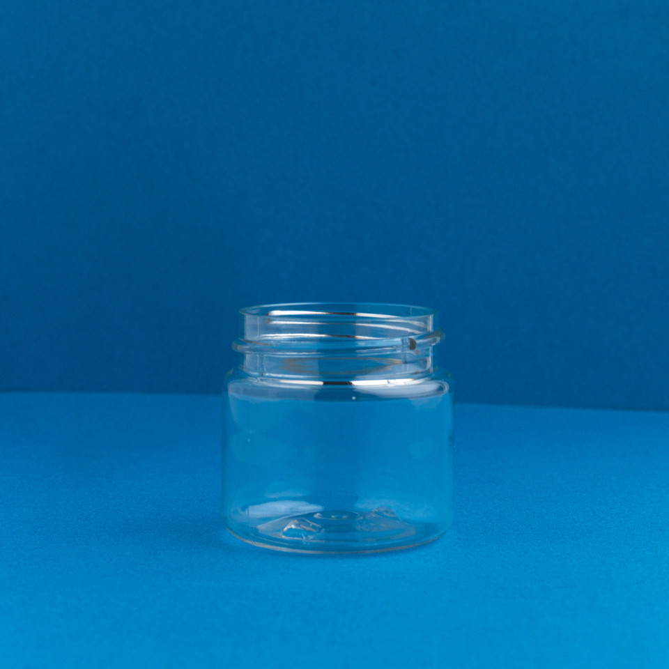 1 oz. Clear Sample Size PET Jar Wholesale PET Jar Nature's Garden