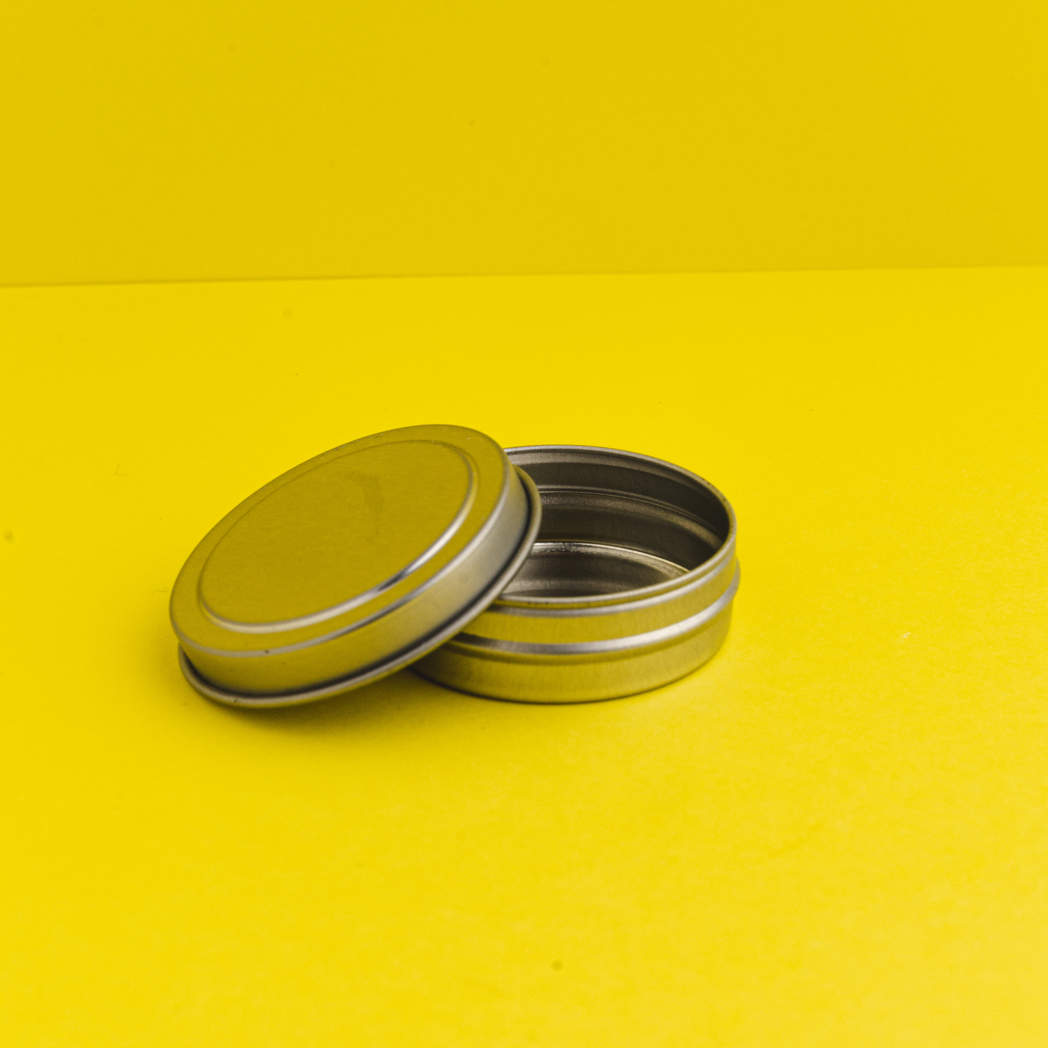 4 oz. Flat Round Balm Tin with Lid