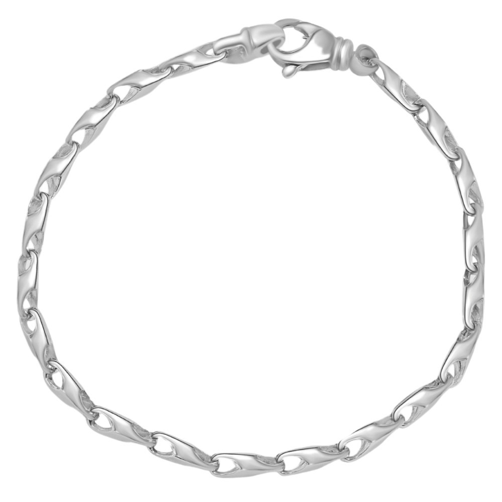 Men's 14k Gold (15gram) or Platinum (28gram) 4.5mm Link Bracelet 8.5