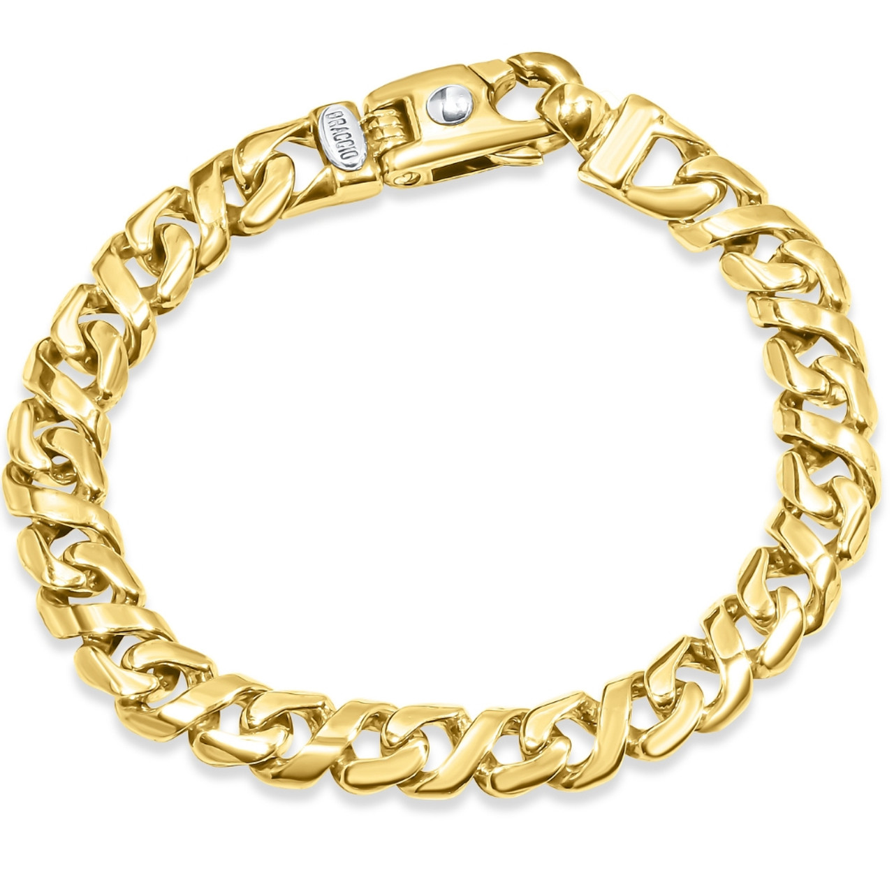 Gold Platinum Link Bracelet - R Narayan Jewellers | R Narayan Jewellers